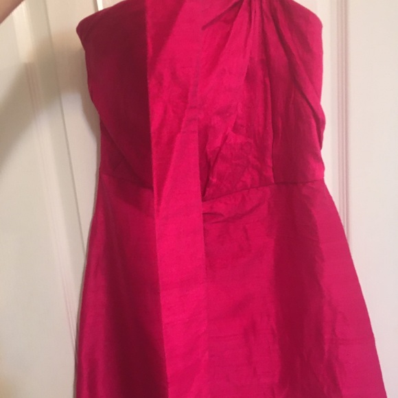 Pink Watters and Watters one shoulder dress - Picture 7 of 16